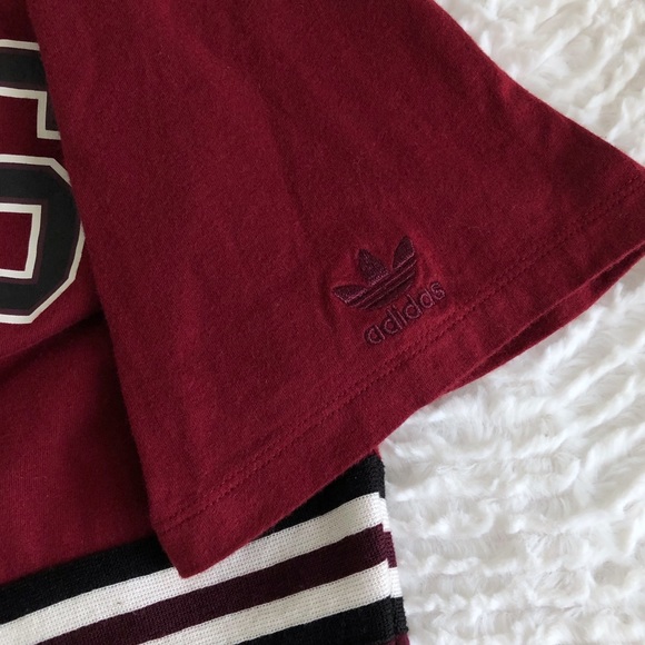 *Sold* Adidas Adibreak Chevron Boyfriend Shirt - Picture 4 of 8